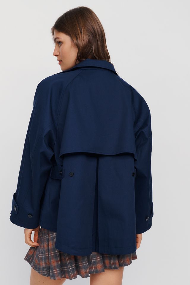 Maeve Lyonne Funnel-Neck Cape Jacket #3