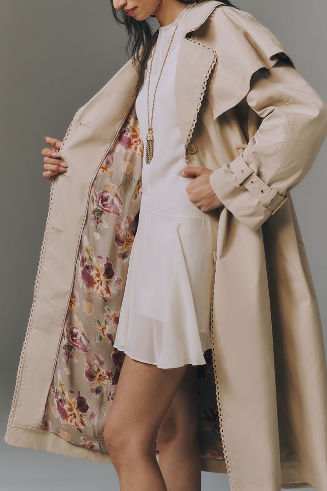 By Anthropologie Capelet Trench Coat | Anthropologie