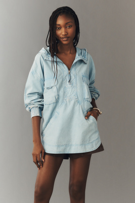 Pilcro Lakeside Popover Jacket | Anthropologie