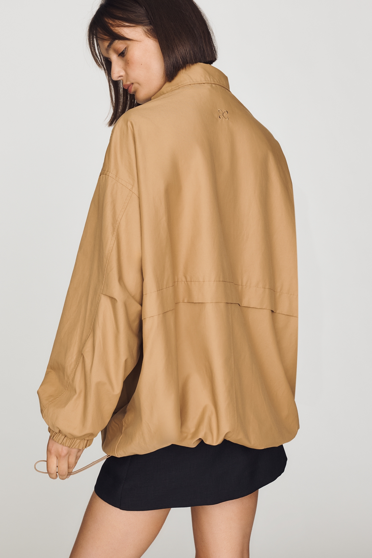 Maeve Funnel-Neck Tech Jacket
