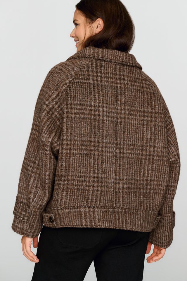 Maeve Funnel Neck Coat #6
