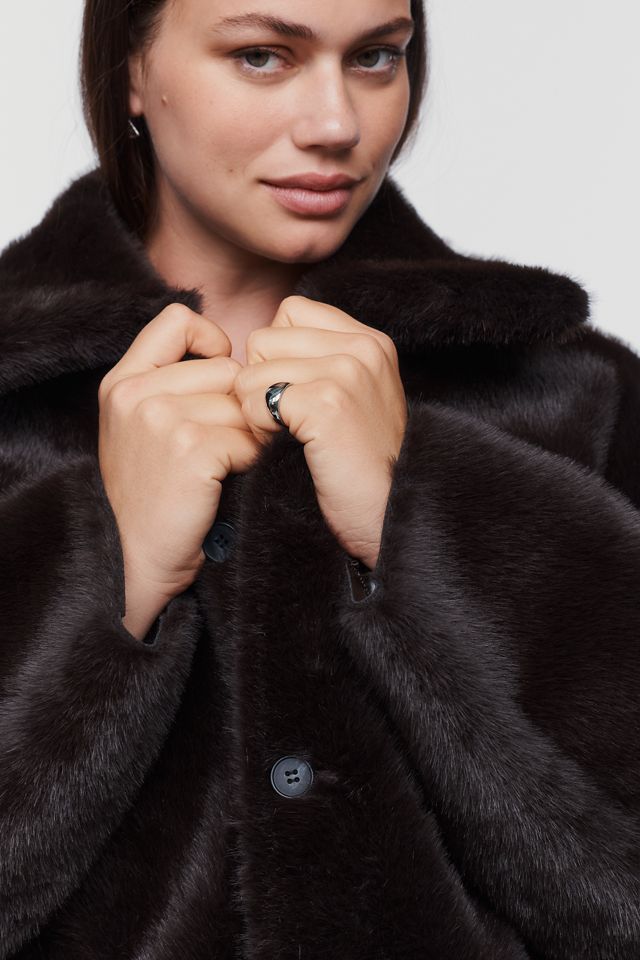 Maeve Reversible Faux Shearling Jacket #10