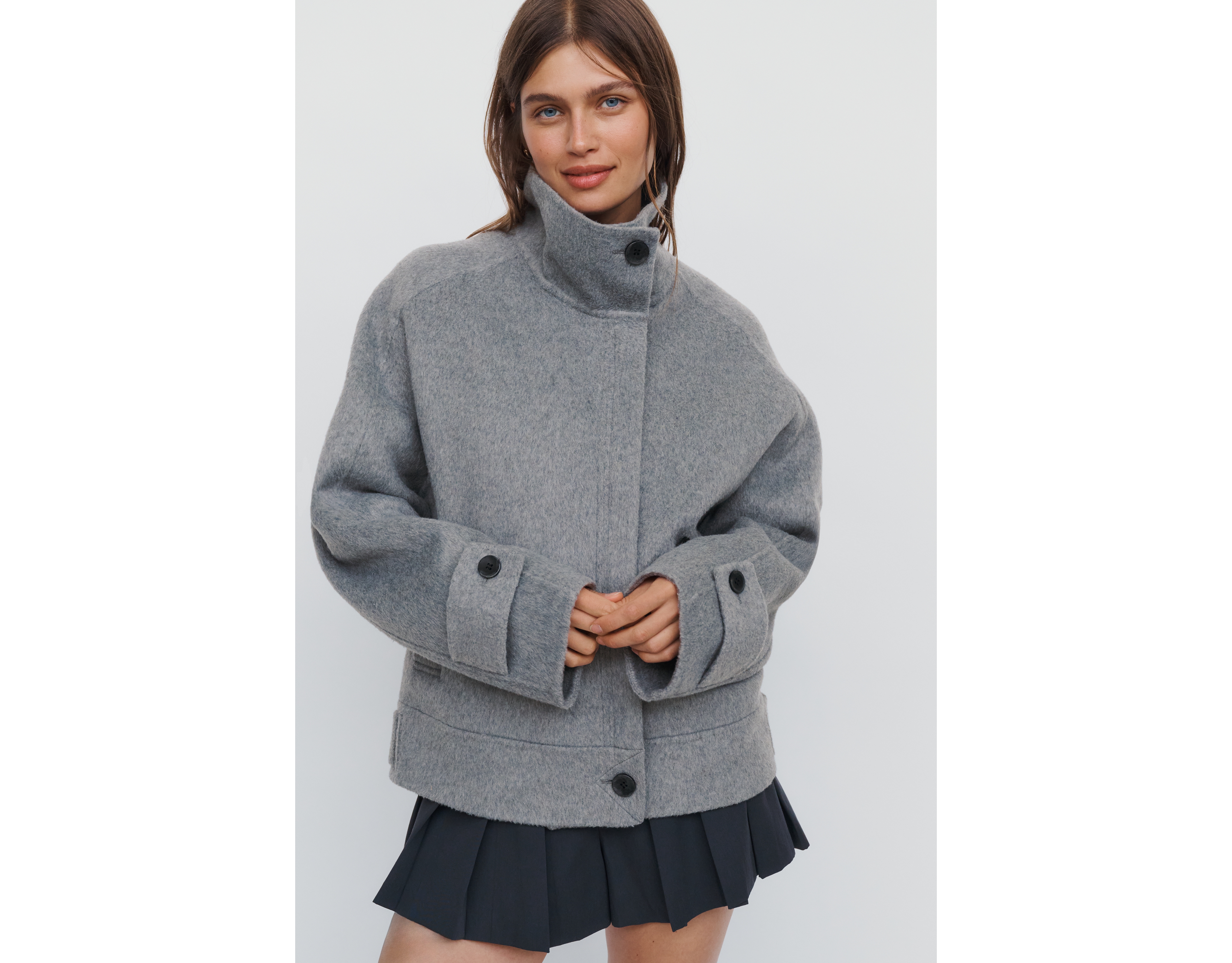 Maeve Funnel Neck Jacket