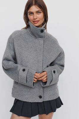 Maeve Funnel-Neck Jacket