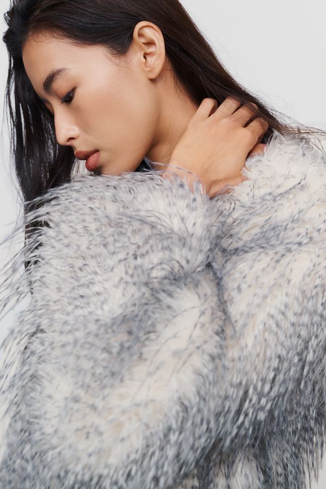 Chaqueta de Piel Sintética Peluda By Anthropologie #2