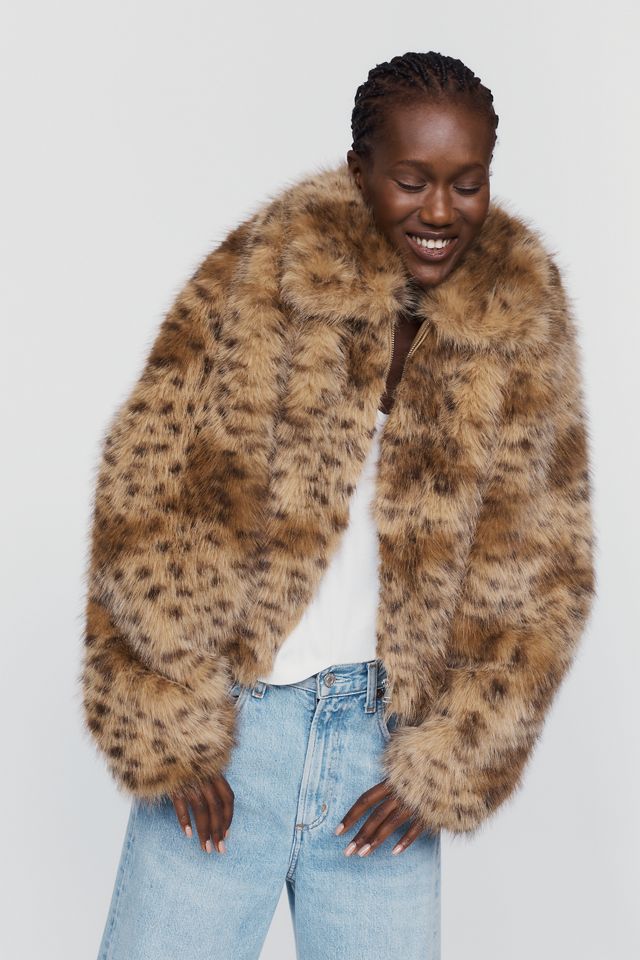 @merricksart x Anthropologie Faux Fur Jacket  #2