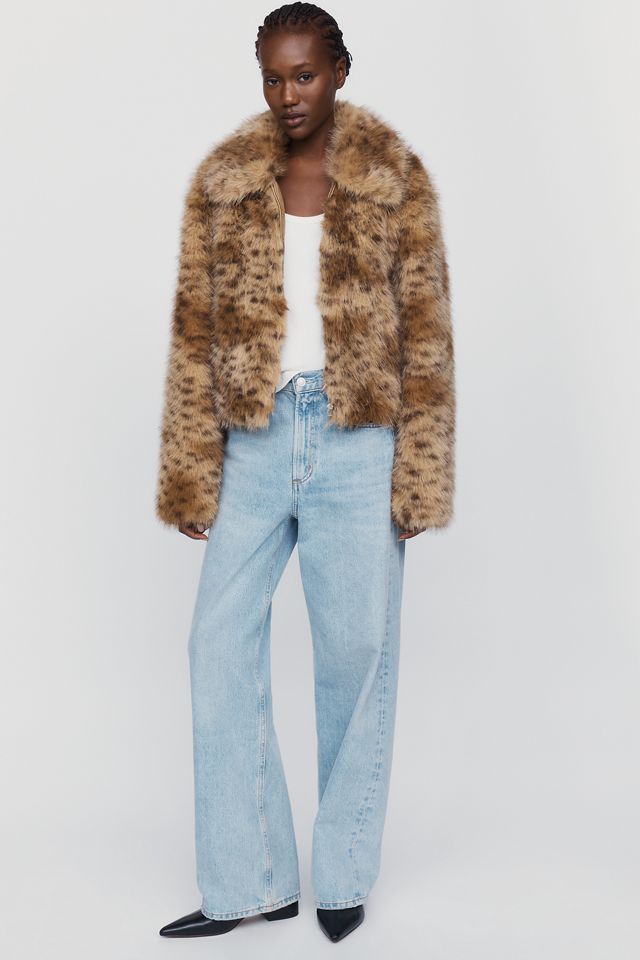 @merricksart x Anthropologie Faux Fur Jacket  #3