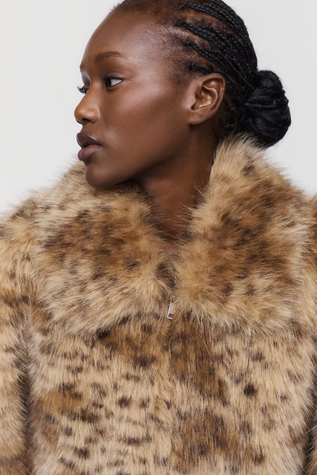 @merricksart x Anthropologie Faux Fur Jacket  #5