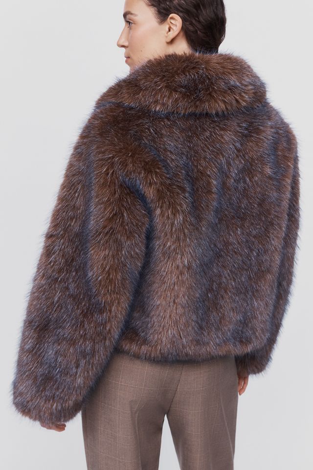 By Anthropologie Faux Fur Coat #2