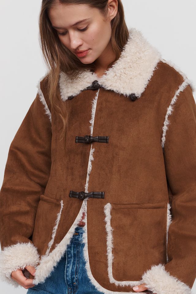 Chaqueta de Gamuza Sintética By Anthropologie #1