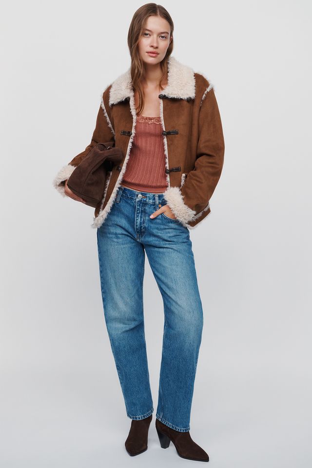 Chaqueta de Gamuza Sintética By Anthropologie #2
