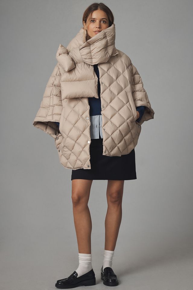 Soia & Kyo Kirsten Quilted Puffer Cape #3