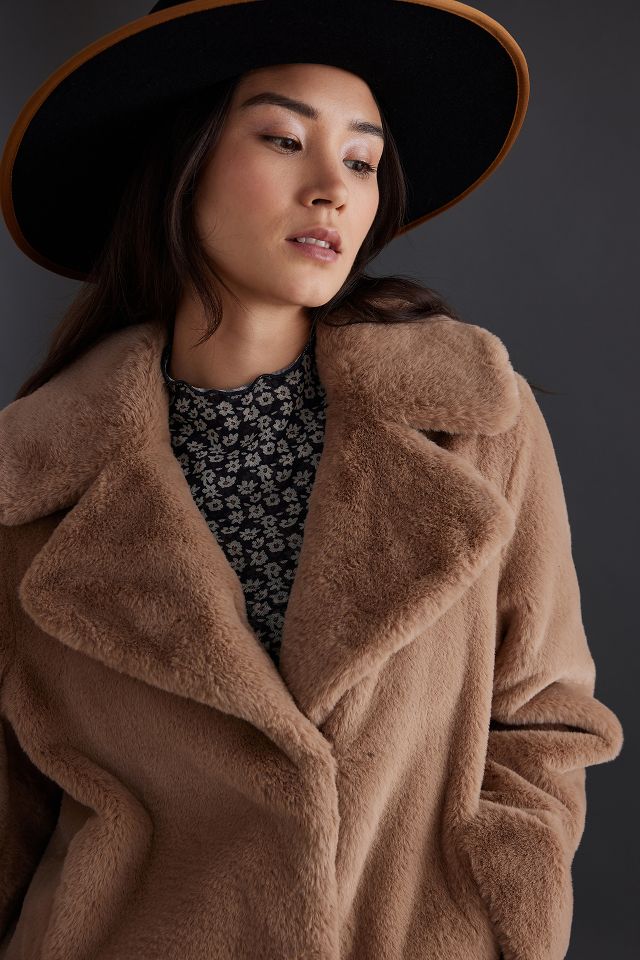 Anthropologie shop fur coat