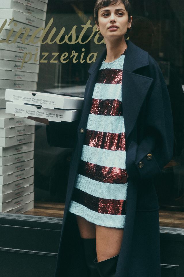 By Anthropologie Wool Blend Oversized Coat #4