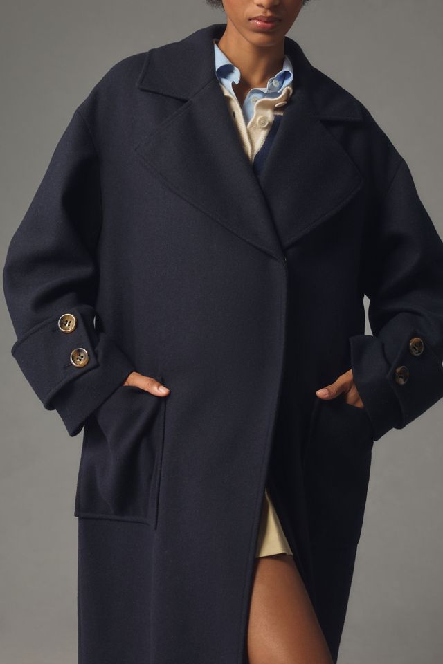By Anthropologie Wool Blend Oversized Coat #2