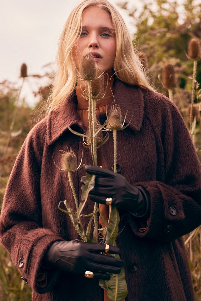 By Anthropologie Textured Maxi Coat #1