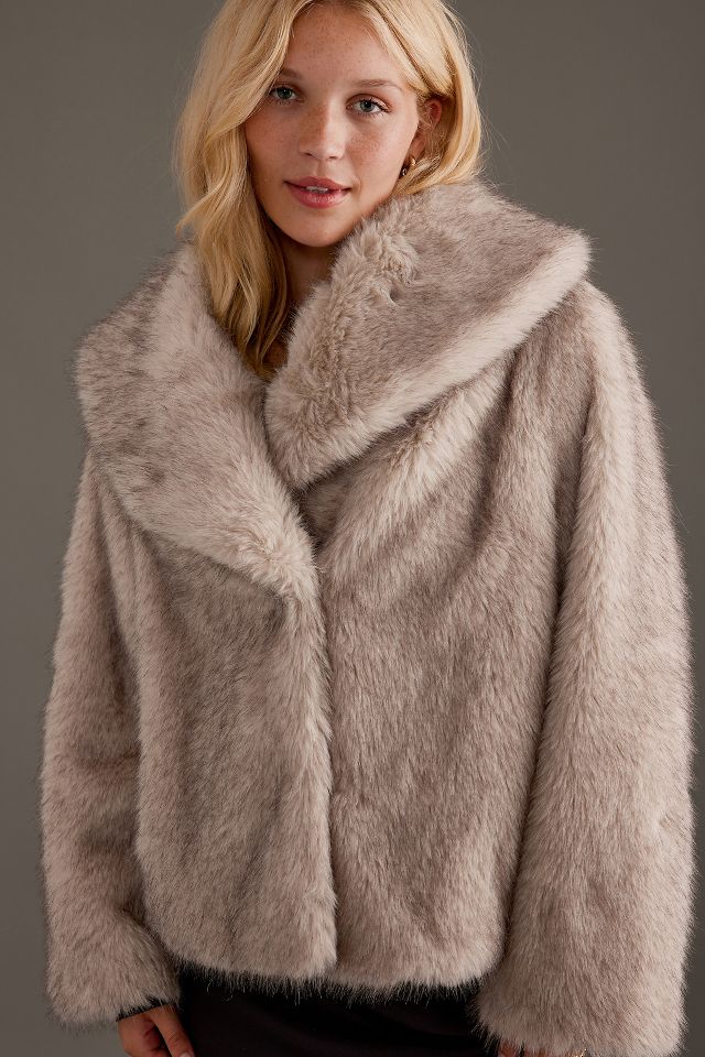 Anthropologie cheapest Madchen faux fur coat