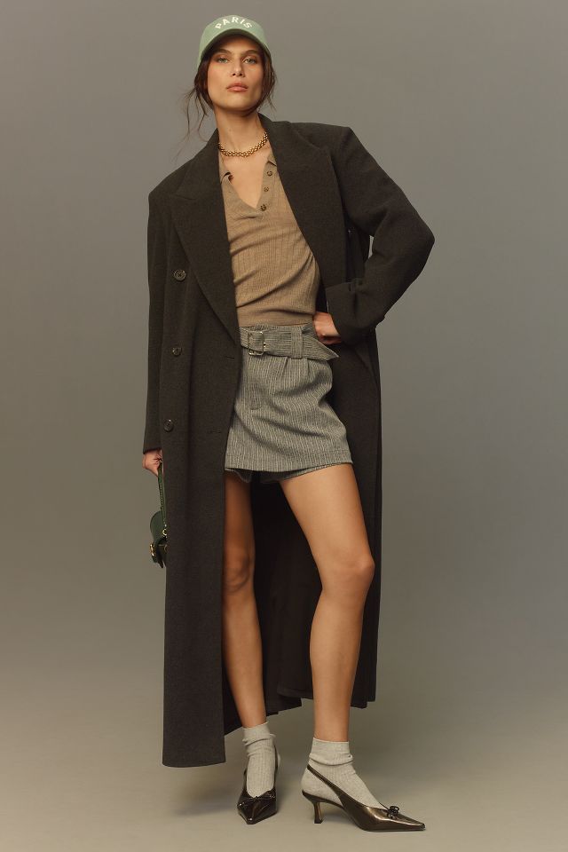 Anthropologie wool coat on sale