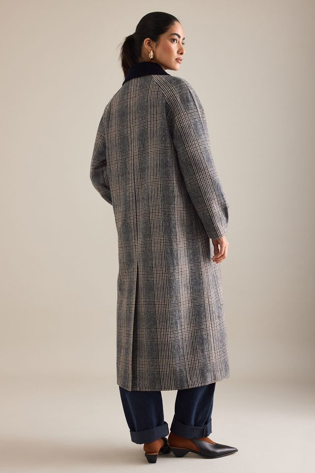 By Anthropologie Check Wool-Blend Coat   #3