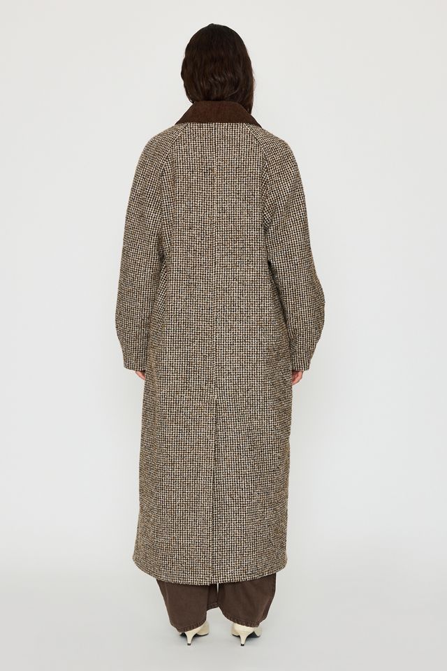 Abrigo Maxi de Mezcla de Lana a Cuadros By Anthropologie #5