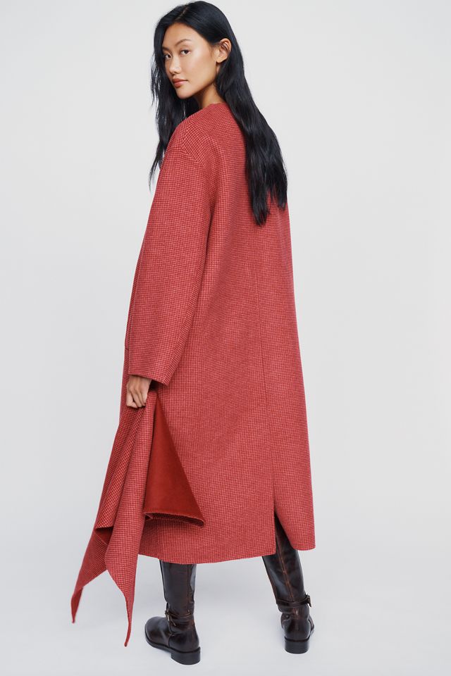 By Anthropologie Scarf Coat #1