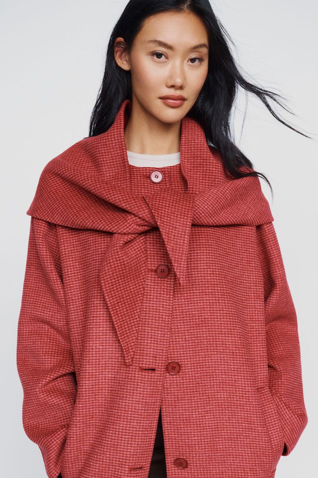 By Anthropologie Scarf Coat #2