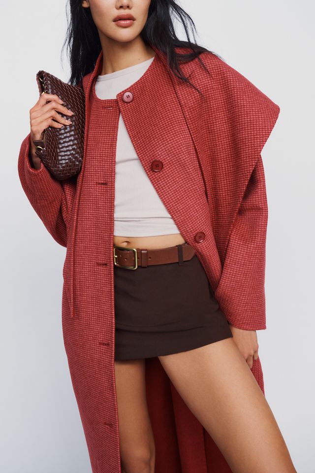 By Anthropologie Scarf Coat #3