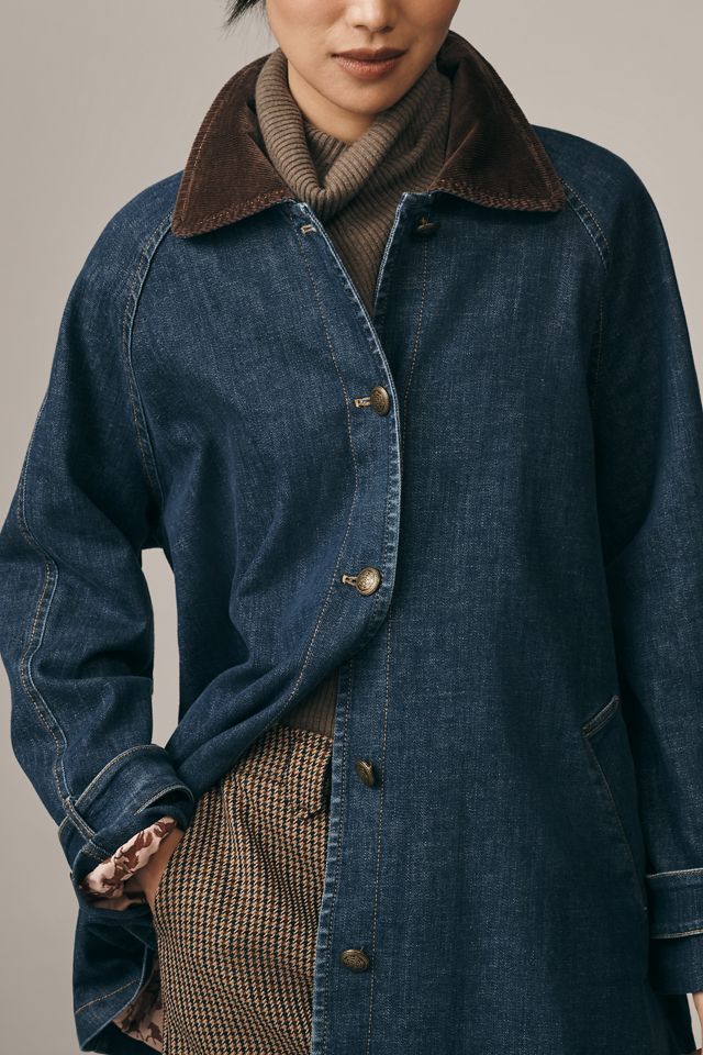 Maeve Denim Barn Coat #5