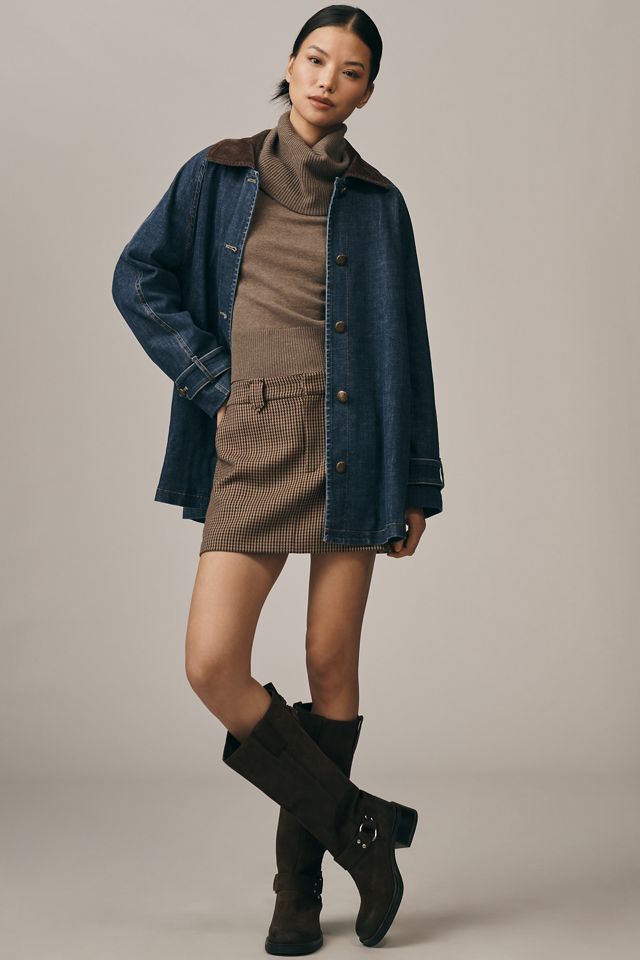 Maeve Denim Barn Coat #3