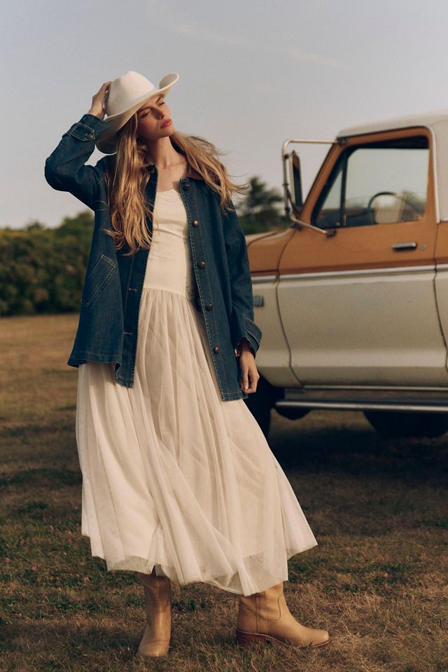 Maeve Denim Barn Coat #7