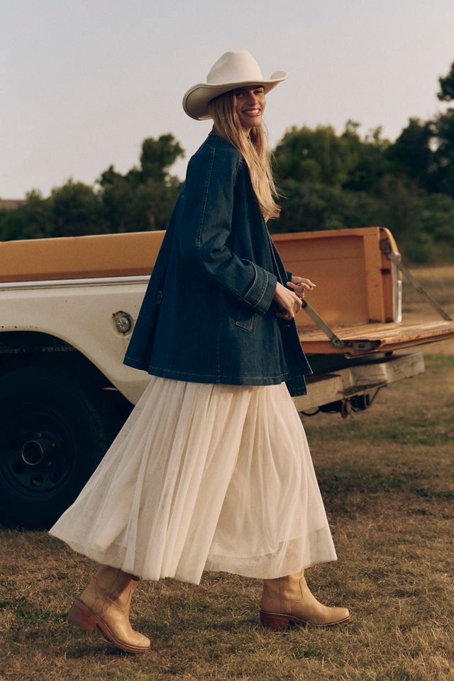 Maeve Denim Barn Coat #9