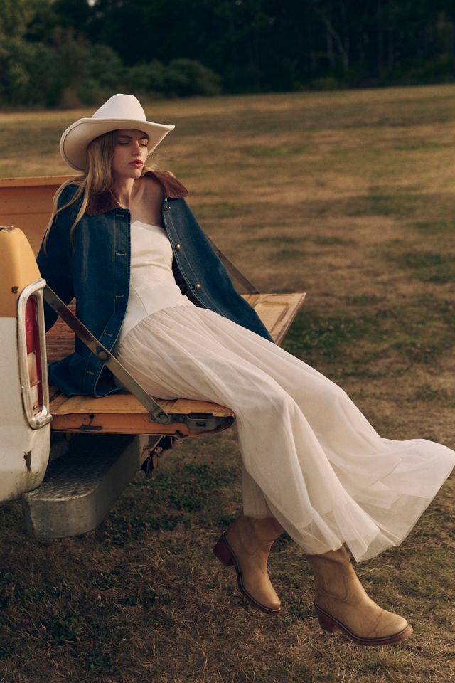 Maeve Denim Barn Coat #10