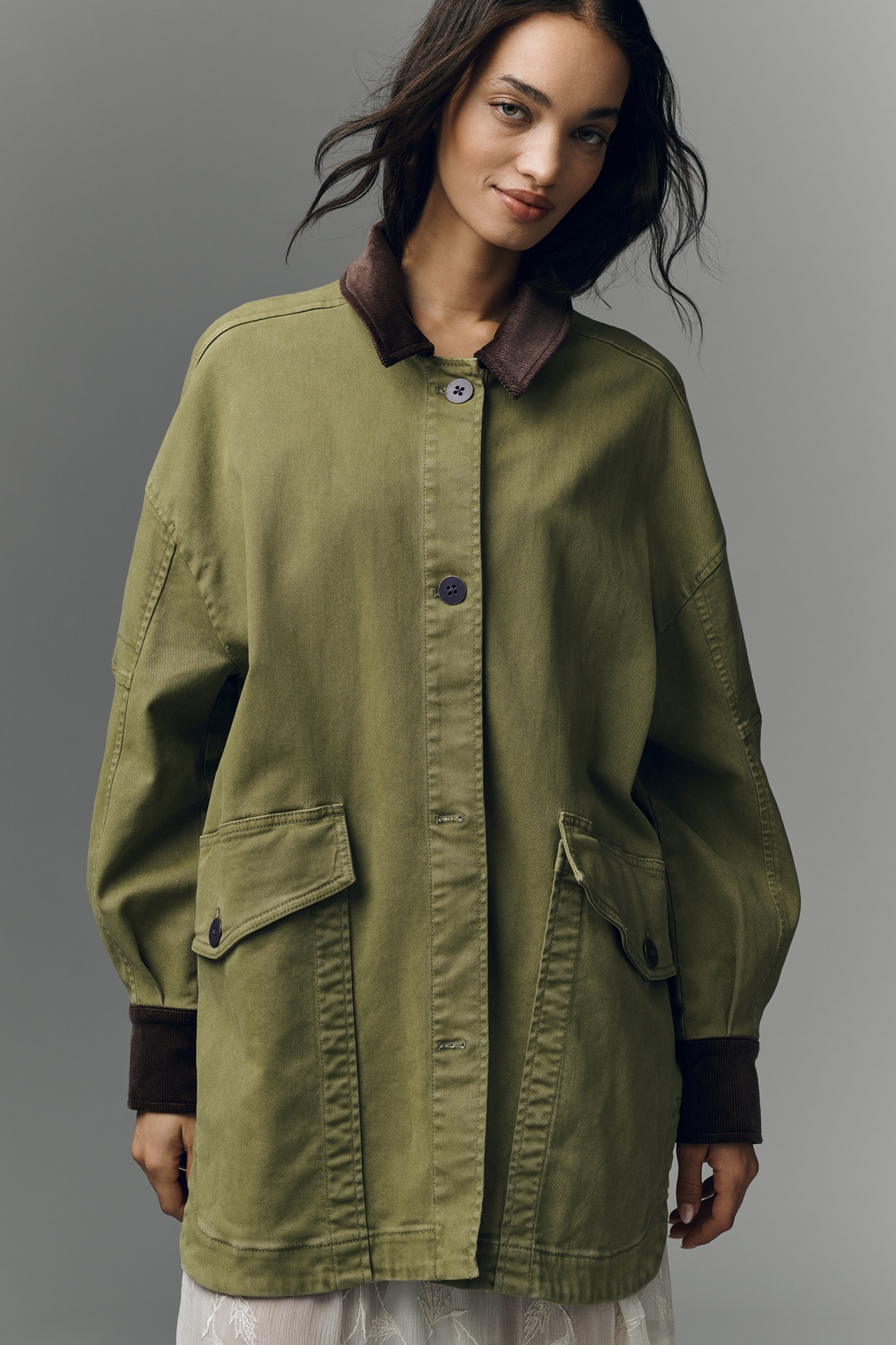 Pilcro Oversized Barn Coat