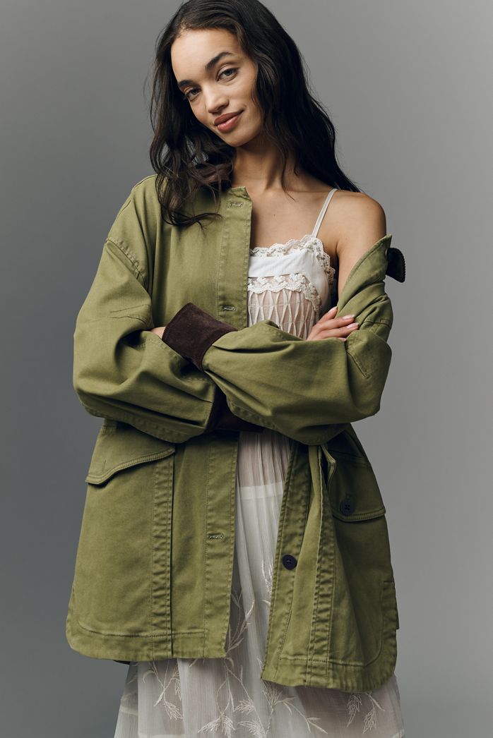 Pilcro Oversized Barn Coat