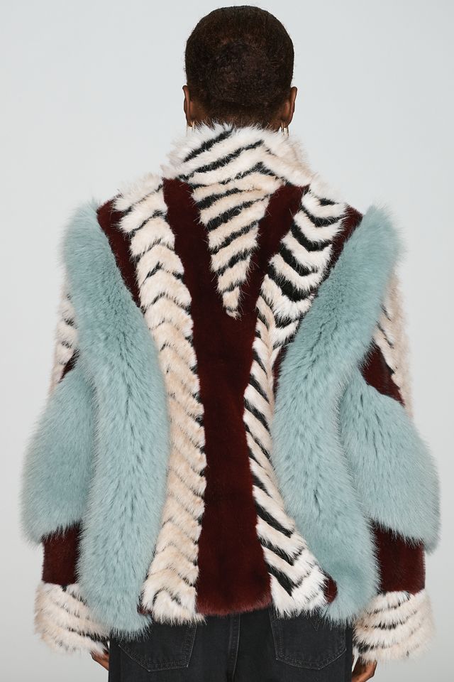 Azalea Wang Inez Faux Fur Jacket #1