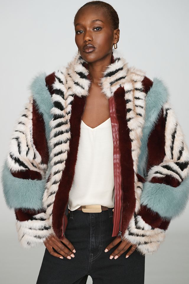 Azalea Wang Inez Faux Fur Jacket #3
