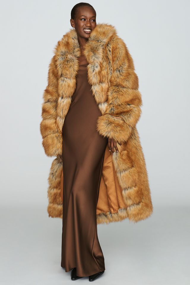 Azalea Wang Elizabeth Faux Fur Coat #1