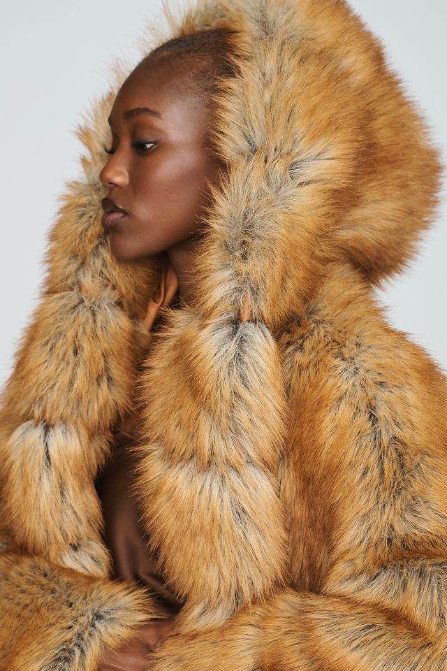 Azalea Wang Elizabeth Faux Fur Coat #4