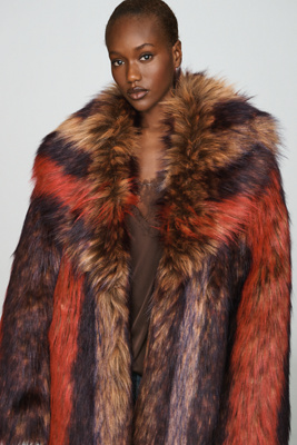 Azalea Wang Esmara Faux Fur Coat | Anthropologie