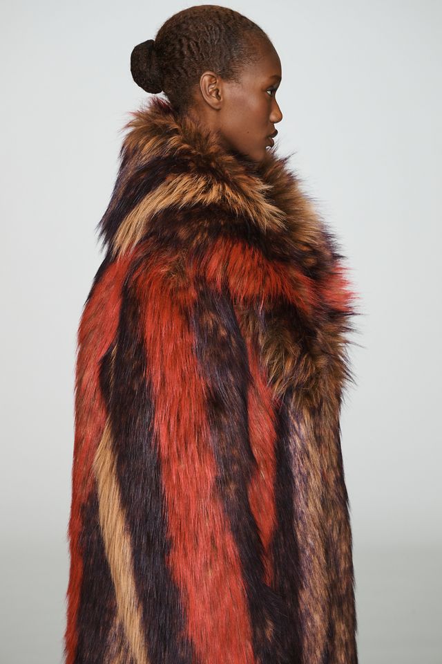 Azalea Wang Esmara Faux Fur Coat #3