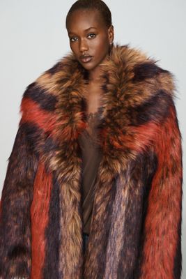 Azalea Wang Esmara Faux Fur Coat
