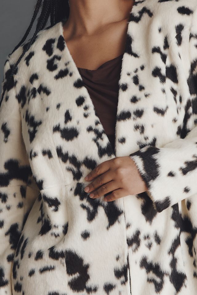 Eloquii Plus Faux-Fur Long Coat #2