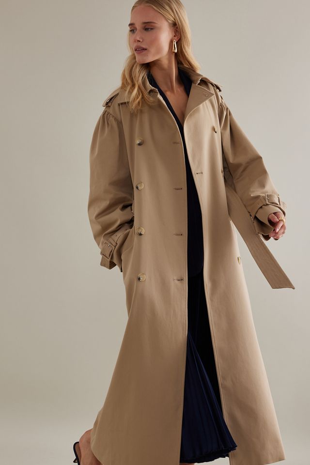 ALIGNE Julia Puff Trench Coat | Anthropologie UK