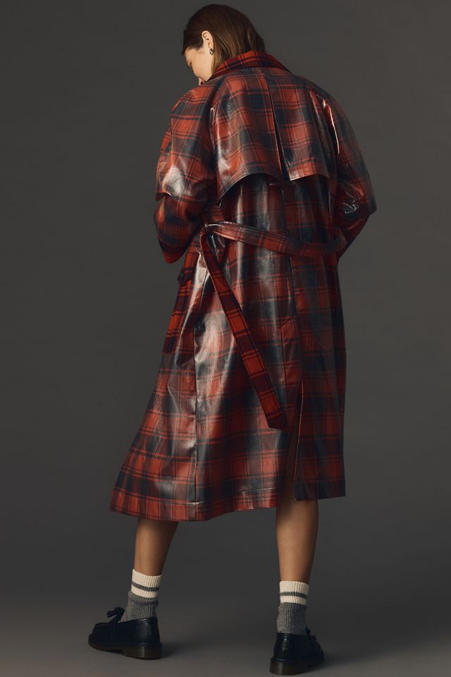 Baum und Pferdgarten Dorothy Plaid Trench Coat | Anthropologie