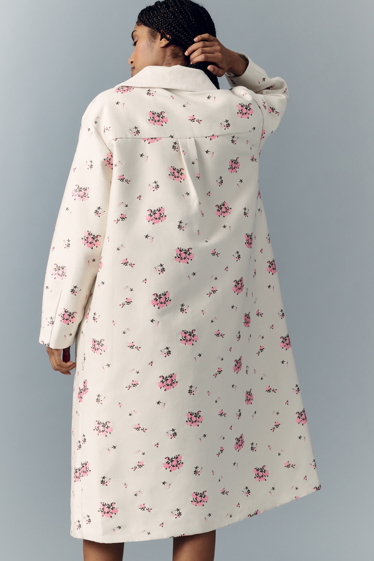 Baum und Pferdgarten Daisy Floral Trench Coat