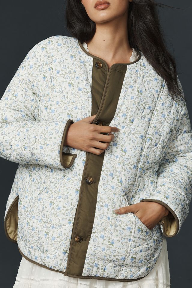 MABLE Reversible Oversized Quilted Jacket #1