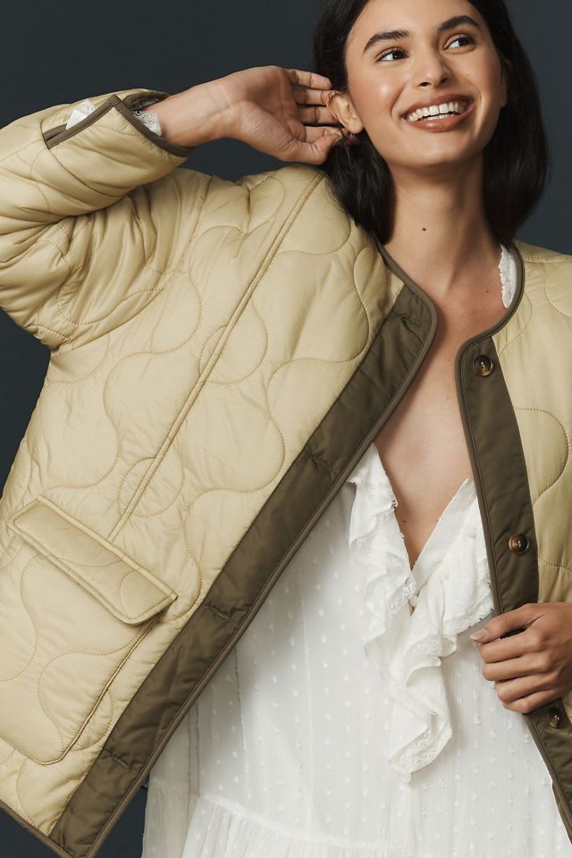 MABLE Reversible Oversized Quilted Jacket #4