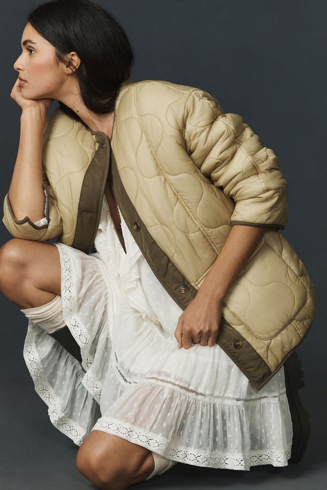 Oversized Quilted Jacket