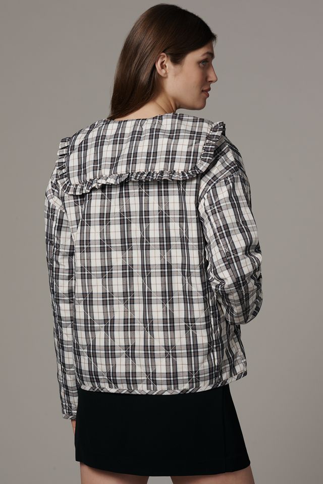 Die Hazel Gesteppte Karojacke von Maeve #2