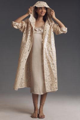 Shop Stand Studio True Raincoat Jacket In Yellow